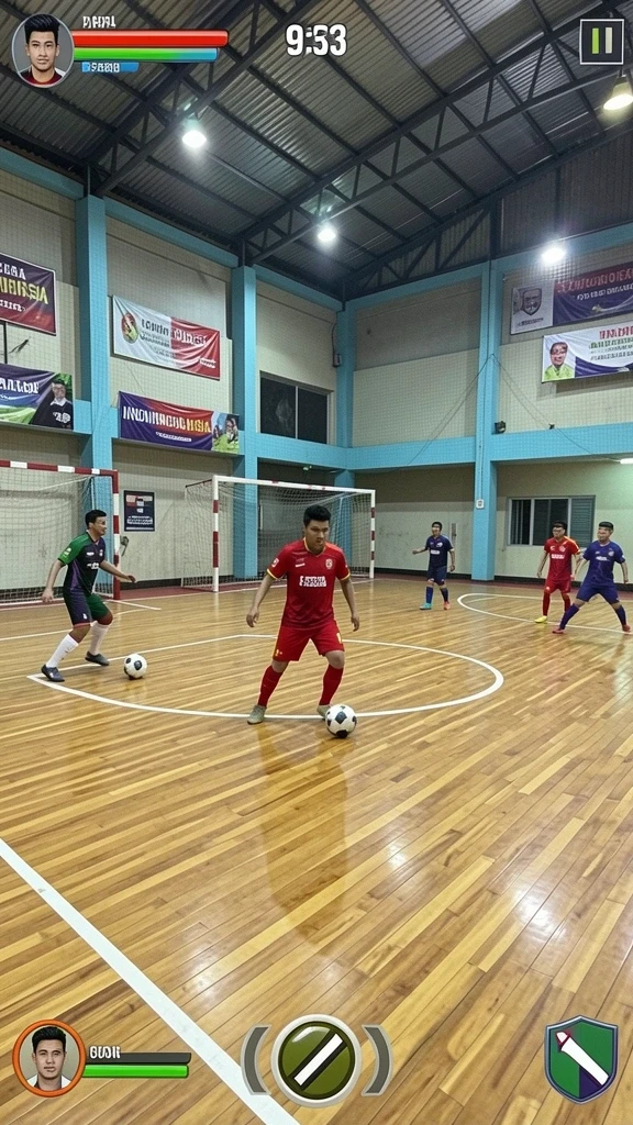 Tampilan menu utama yang menarik dan mudah dinavigasi.