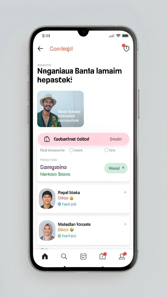 Tampilan awal game yang menggoda.