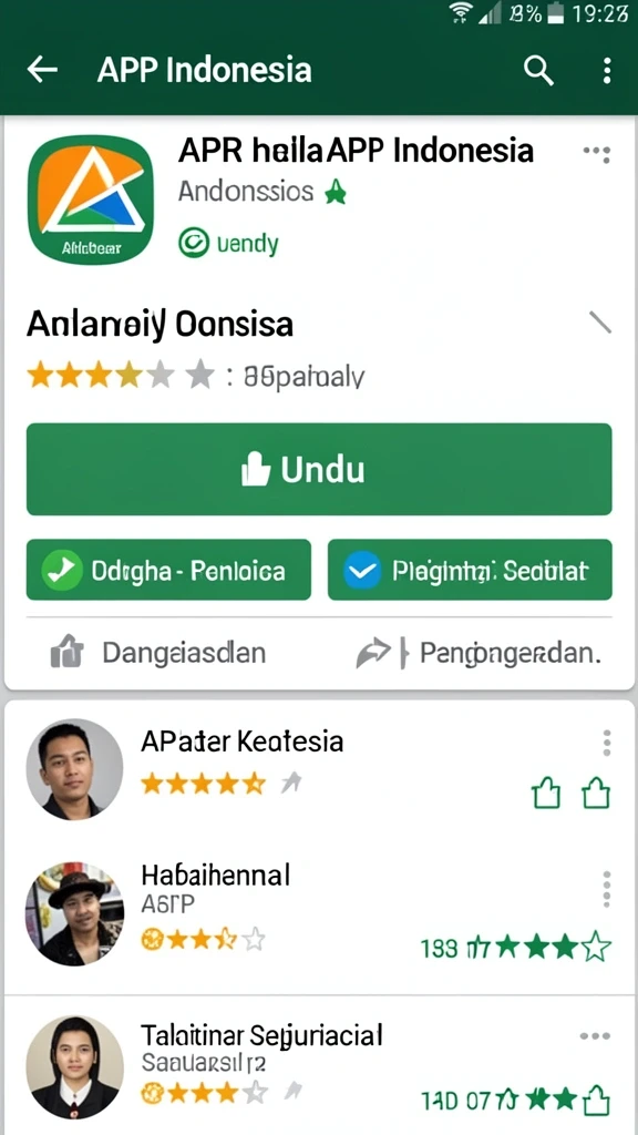 Tampilan menarik dengan berbagai pilihan permainan.