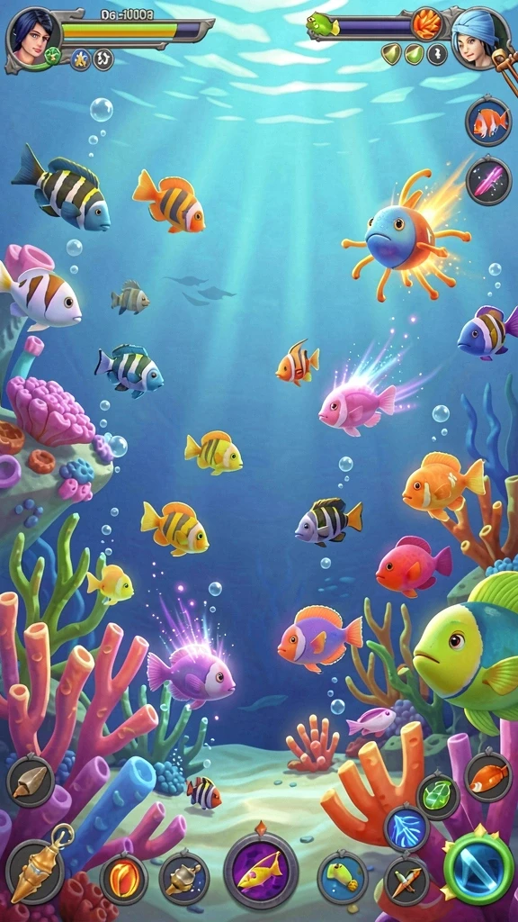 Fitur multiplayer memungkinkan bermain dengan teman-teman.