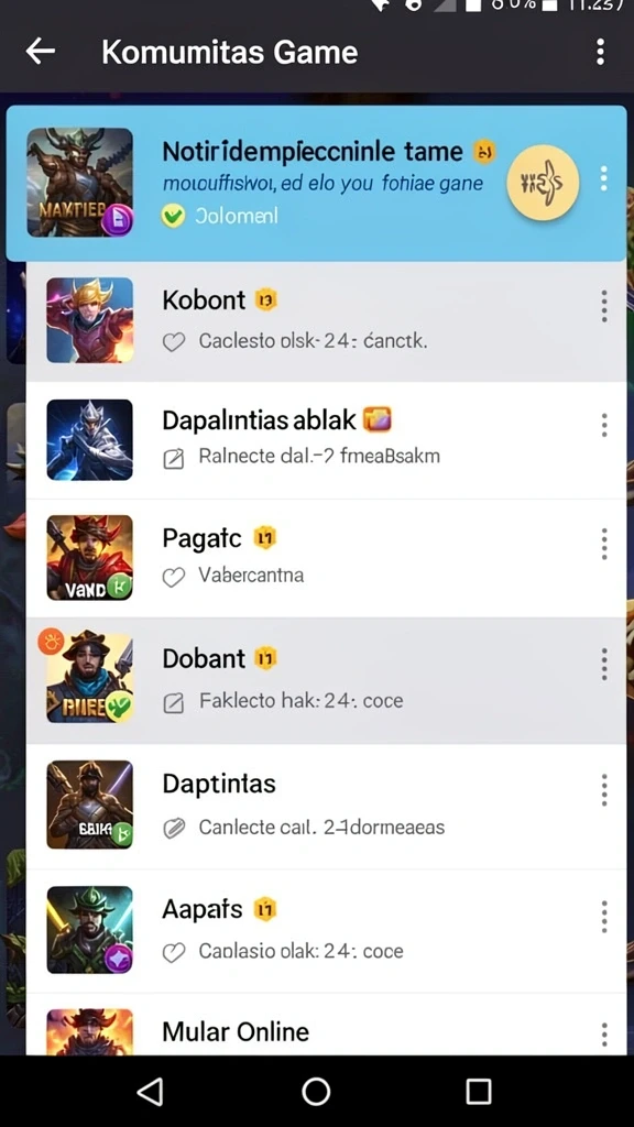 Tampilan grafik yang memukau dalam petualangan.