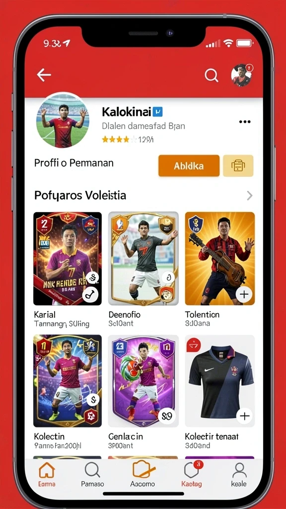 Fitur sosial untuk berinteraksi dengan teman.