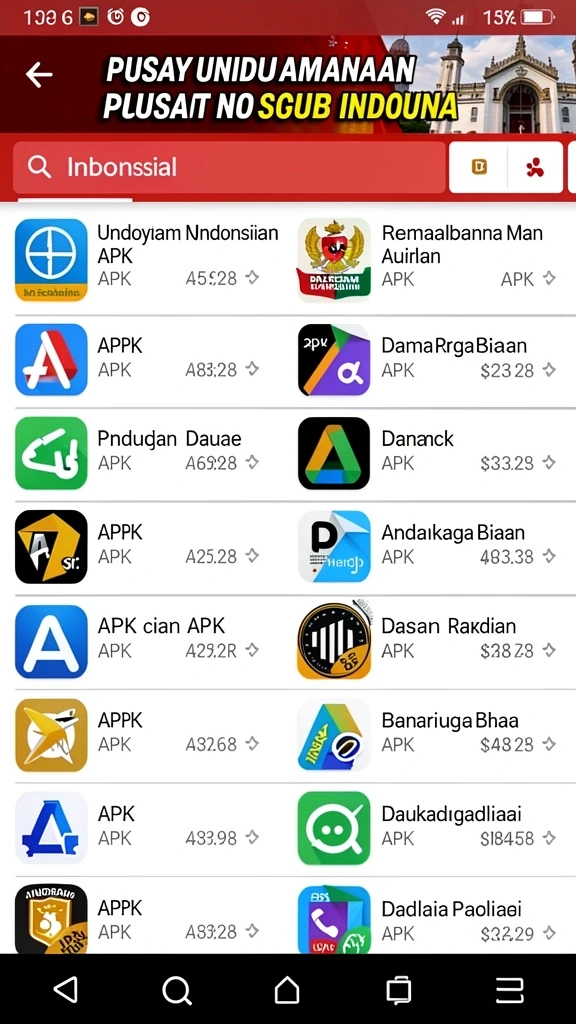 Tampilan antarmuka yang sederhana dan menarik.