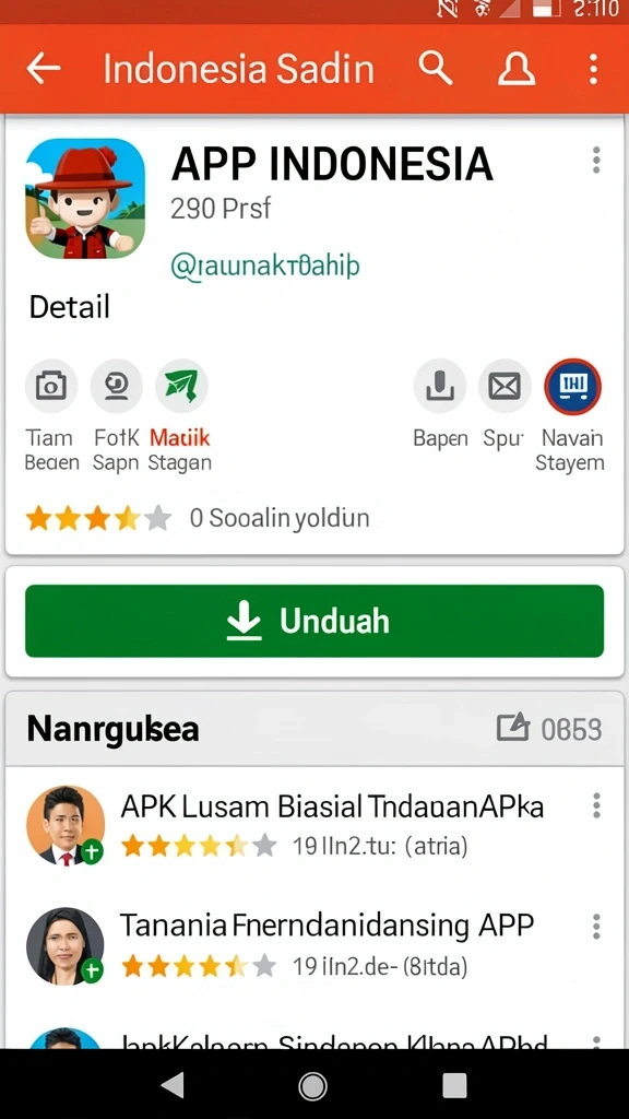 Tampilan antarmuka yang intuitif dan mudah digunakan.