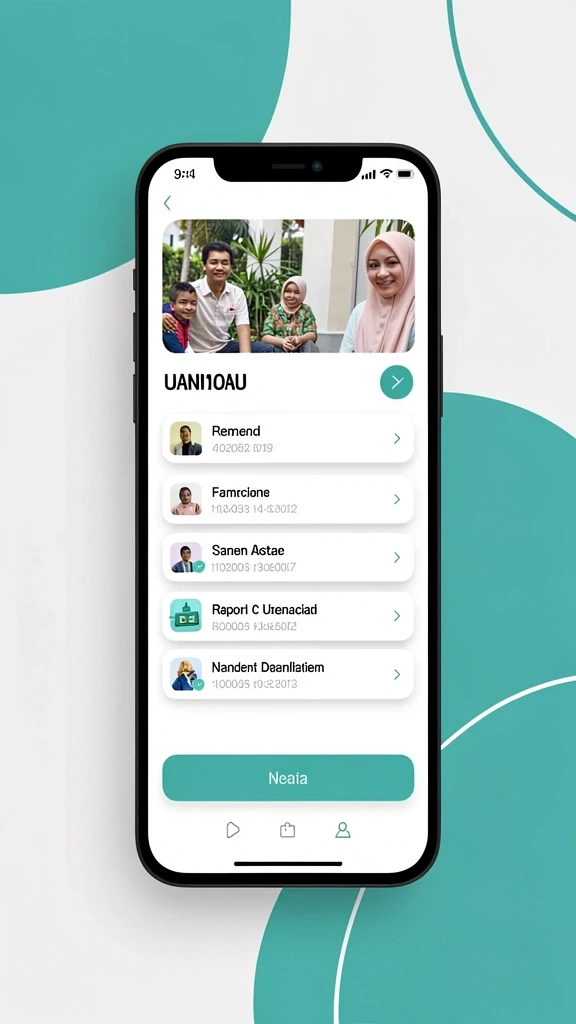 Tampilan antarmuka yang modern dan user-friendly.
