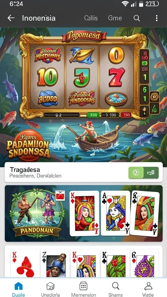 Beragam tantangan menarik untuk setiap level.