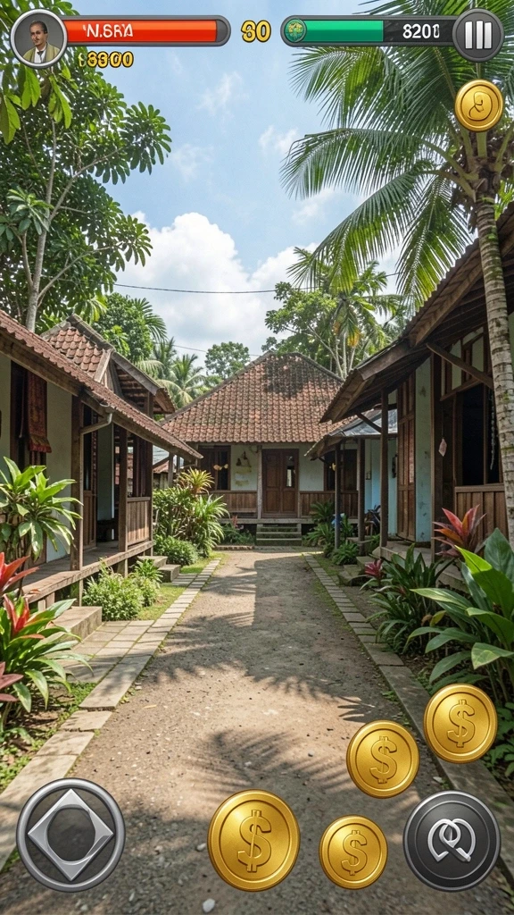 Kustomisasi karakter yang mendetail dan beragam.