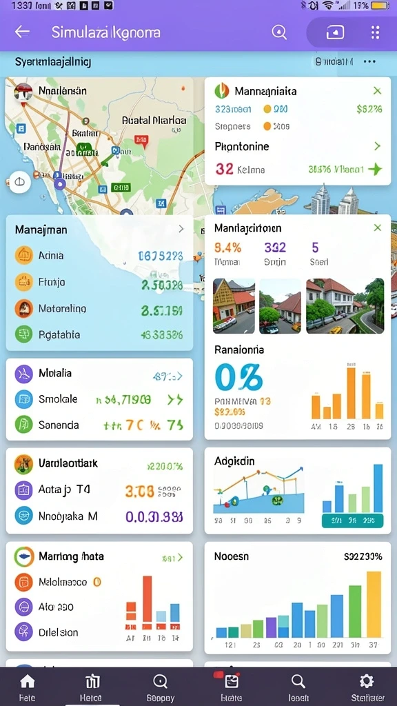 Level yang menantang dan unik untuk setiap pemain.