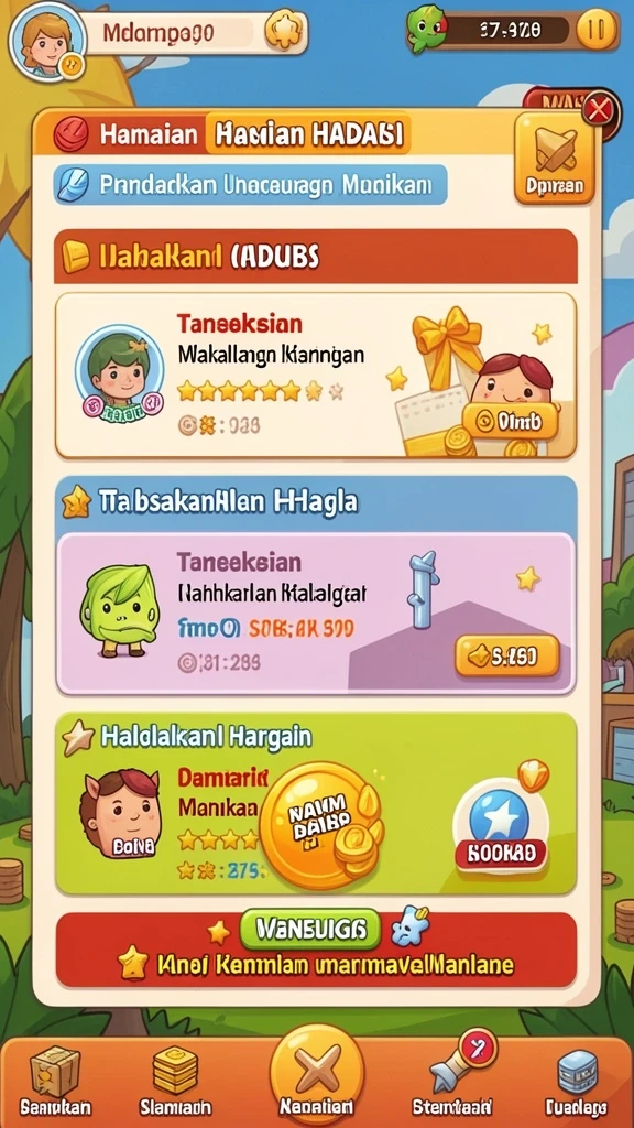 Antarmuka pengguna yang intuitif dan mudah dipahami.