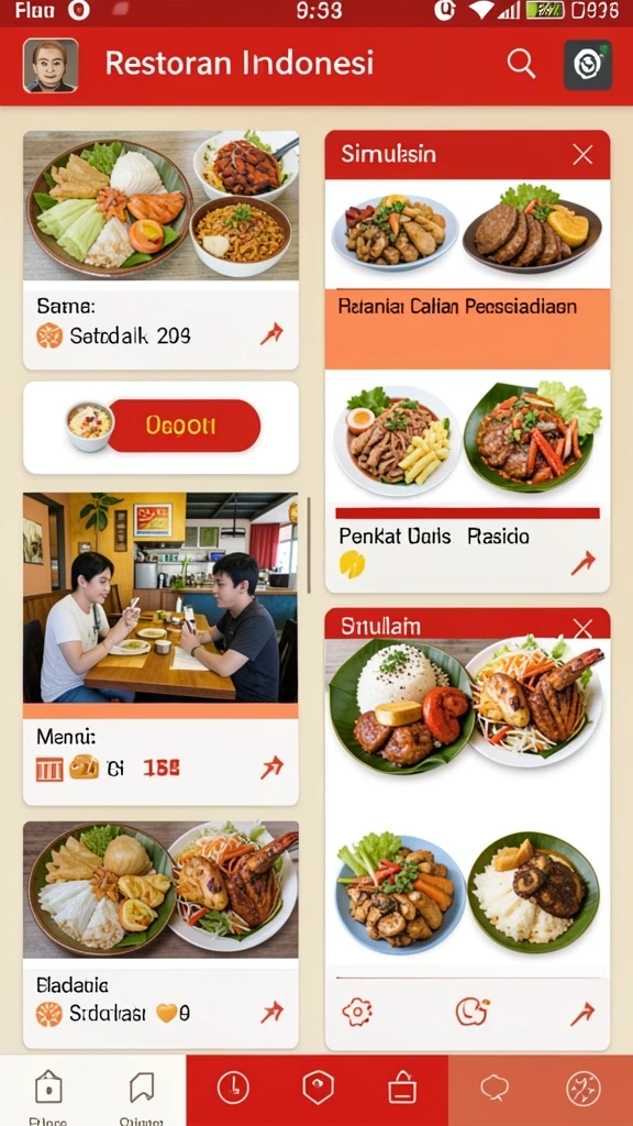 Tampilan antarmuka yang menarik dan mudah digunakan.