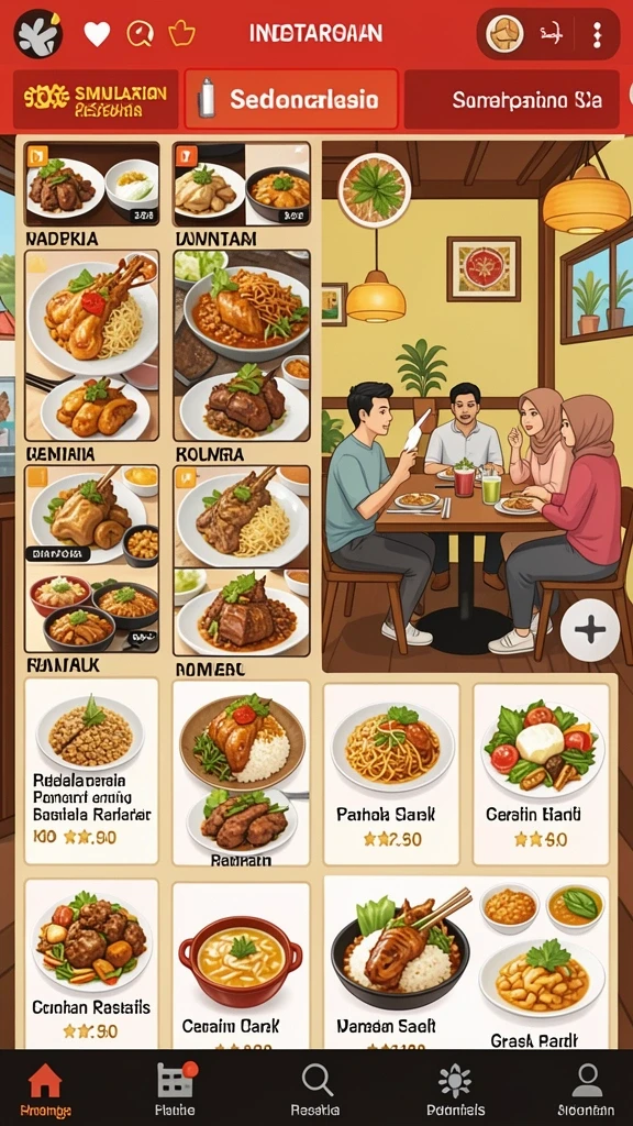 Bertarung melawan musuh yang menantang.