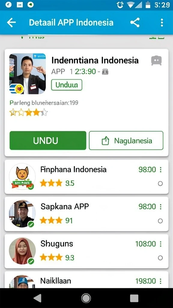 Tampilan antarmuka yang menarik dan mudah digunakan.