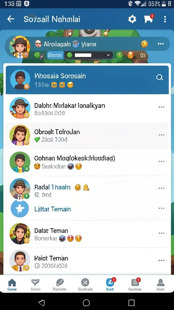 Tampilan menarik dari halaman utama QGLUCK.