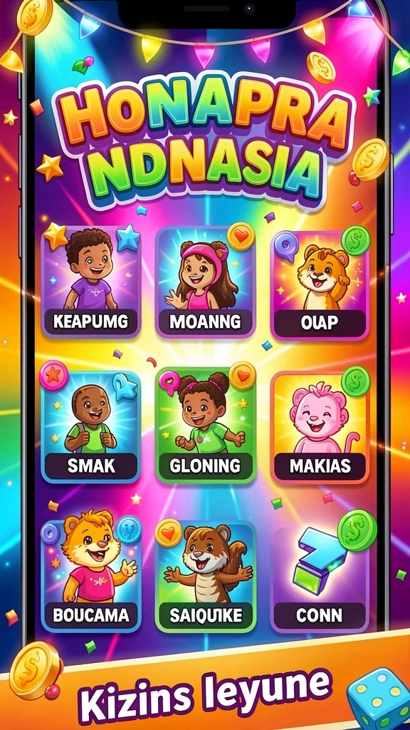 Grafis berkualitas tinggi dan efek suara yang menarik.