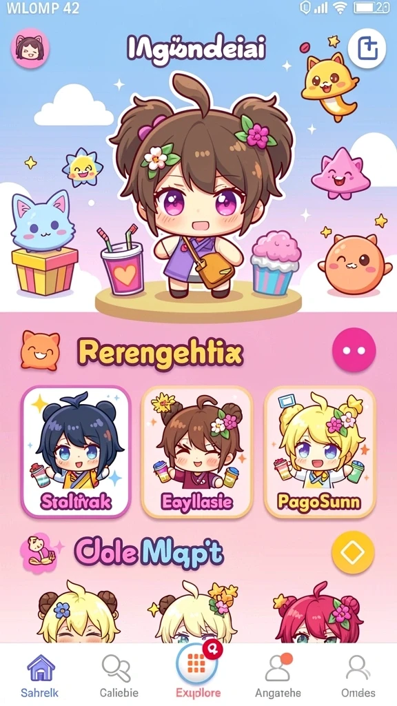 Fitur interaksi yang menyenangkan dengan pemain lain.