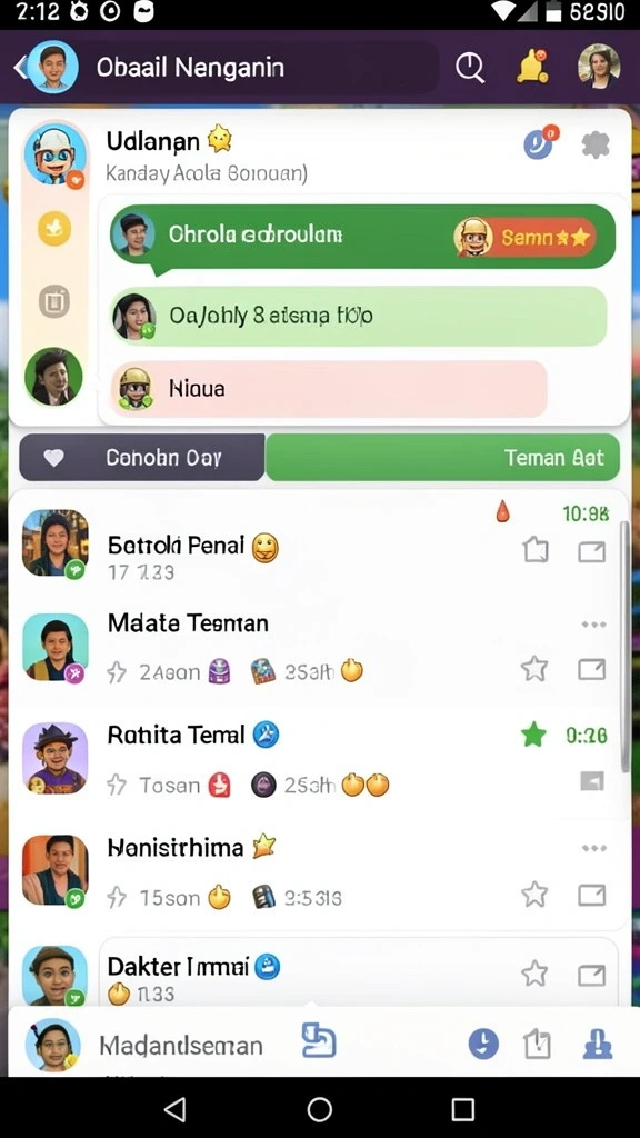 Tampilan menu utama RPVIP6 yang menarik dan user-friendly.