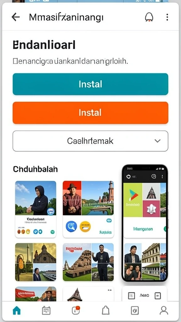 Momen seru saat berkompetisi dalam permainan.
