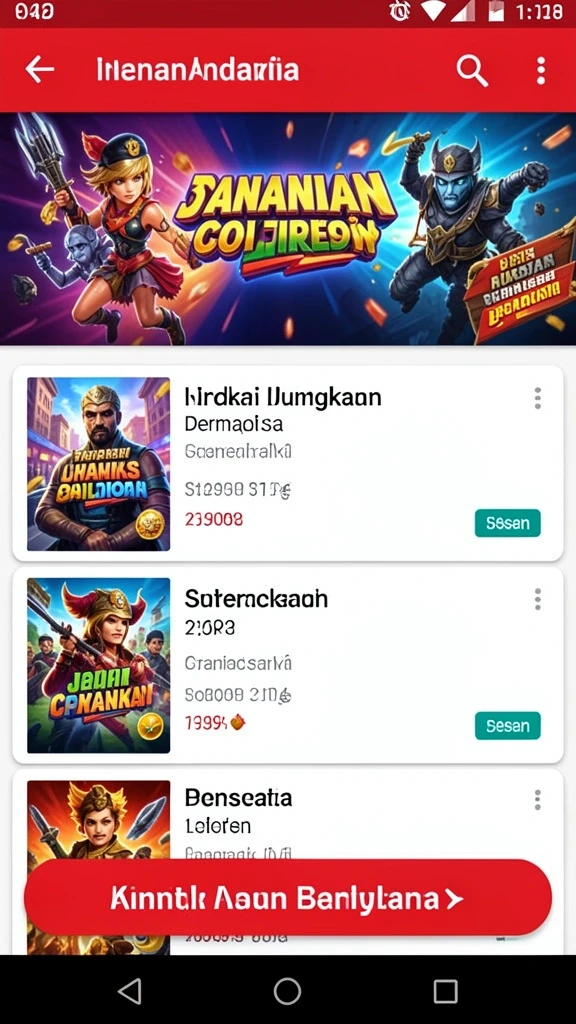Tangkapan layar menampilkan karakter utama dalam aksi.