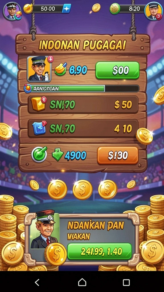 Tampilan antarmuka yang user-friendly dan menarik.
